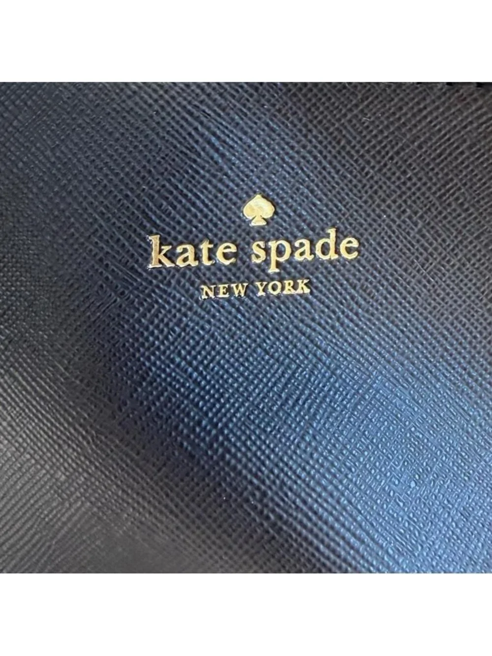 Kate Spade New York Ina Greta Court Satchel Black Glitter Glam Holiday Designer